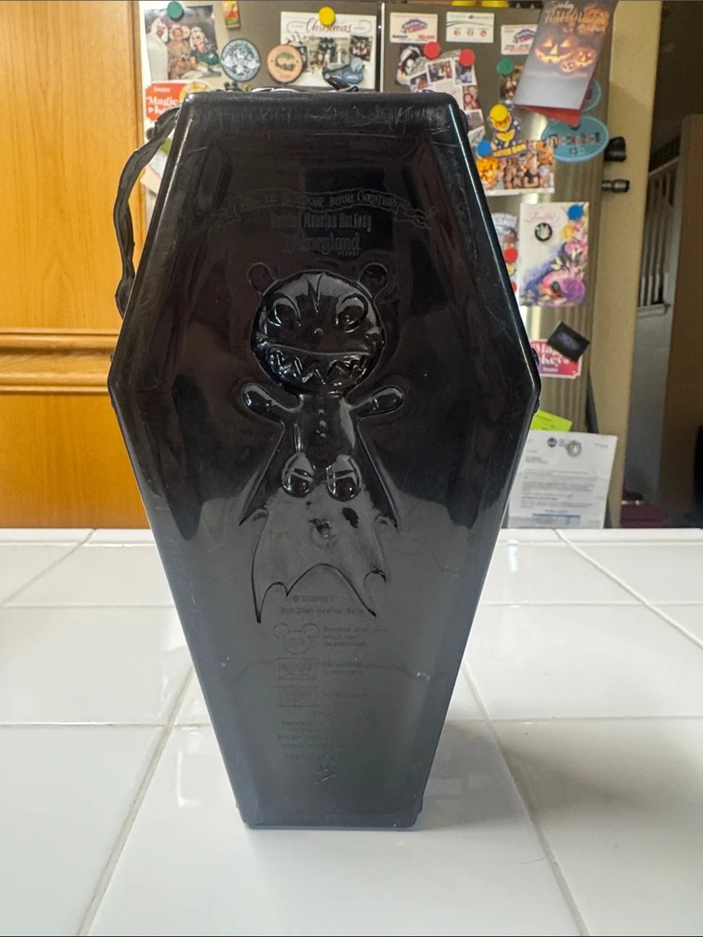 Disneyland Jack Skellington Nightmare Before Christmas Coffin Popcorn Bucket